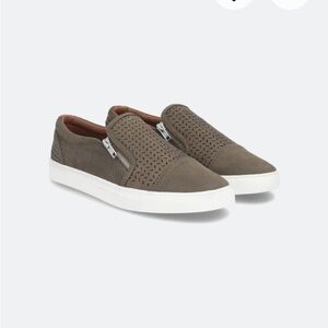 Report Brown Perforated Loafers